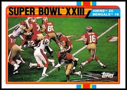 1 Super Bowl XXIII Montana